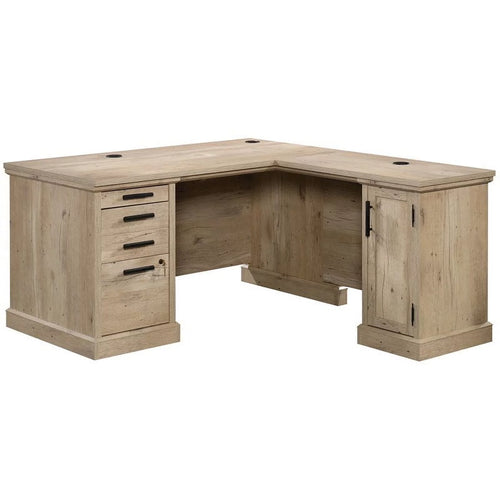 2-Piece L-Shaped Desk & Filing Cabinet Set F27536