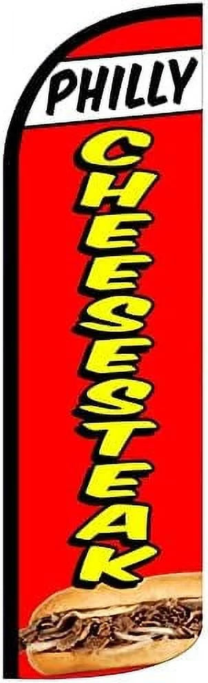Windless Swooper Flag Feather Banner Sign 3X11.5 Ft Tall C405547