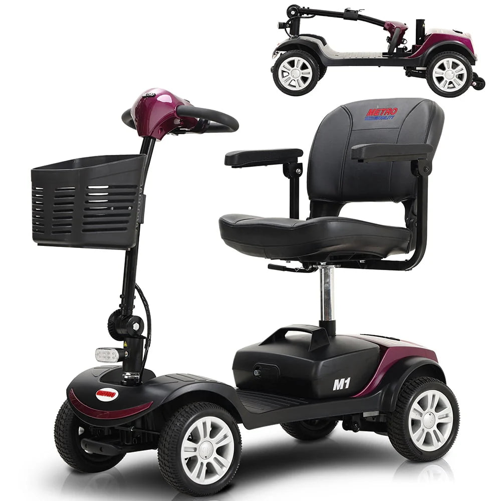 300W Motor Compact Mobility Scooter with Headlights Q285