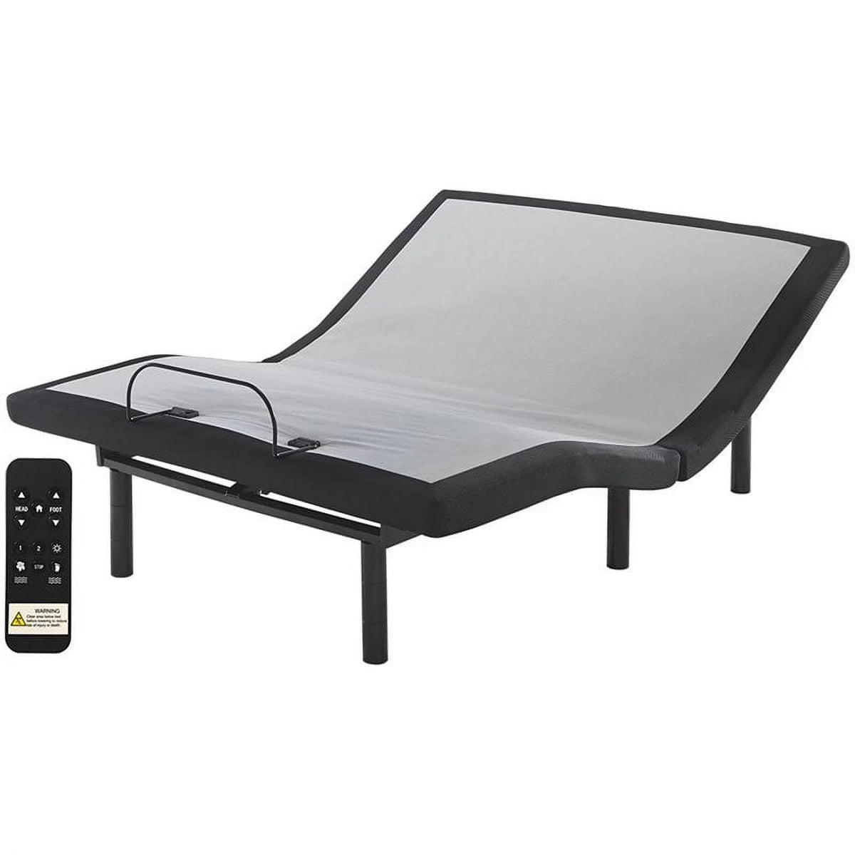Adjustable California King Bed in Black L51318