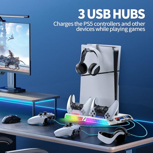 PS5 Cooling Station with Dual Charger Station O7650