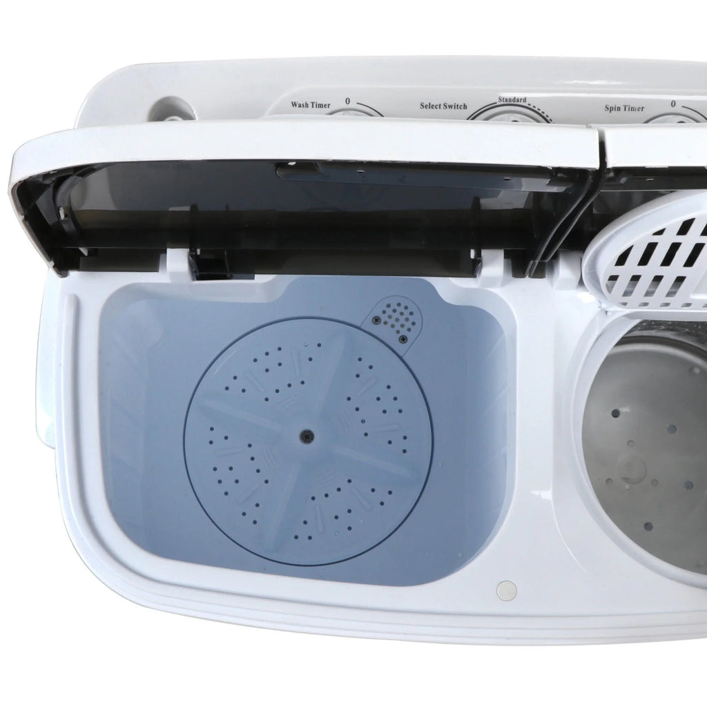Portable Compact Twin Tub Washing Machine 13lbs Capacity V486